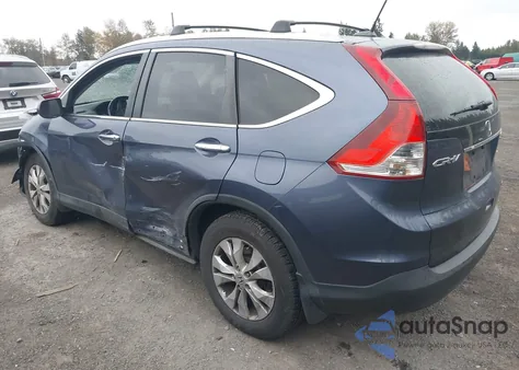 2013 Honda Cr-V Touring из США, поврежденный, VIN 2HKRM4H99DH115601